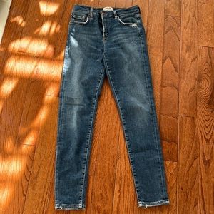 AGOLDE SOPHIE SKINNY ANKLE JEAN